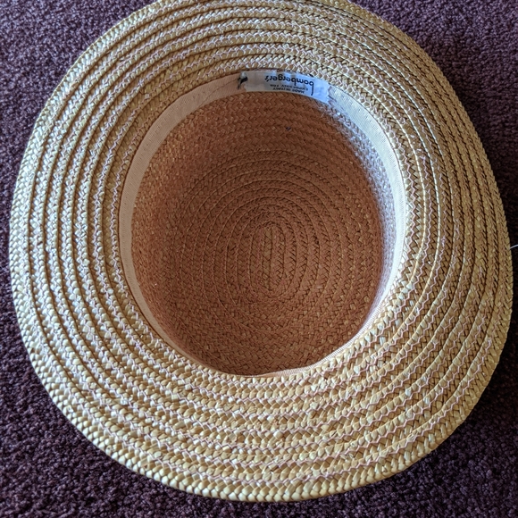 VINTAGE Italian Womens Straw Hat - Picture 2 of 6